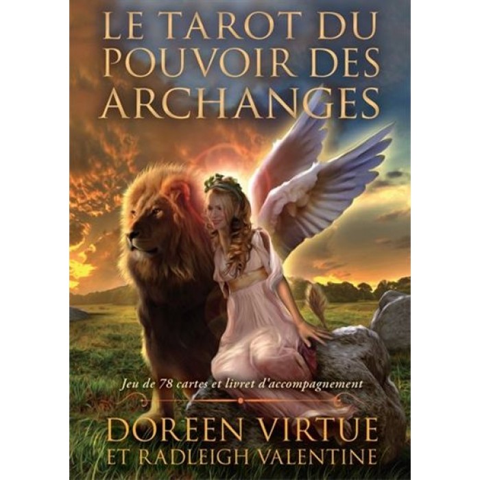Cartes tarot du pouvoir des Archanges. Doreen Virtue