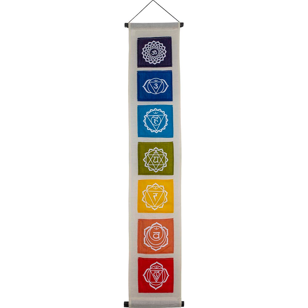 Banderole chakra porte journaux