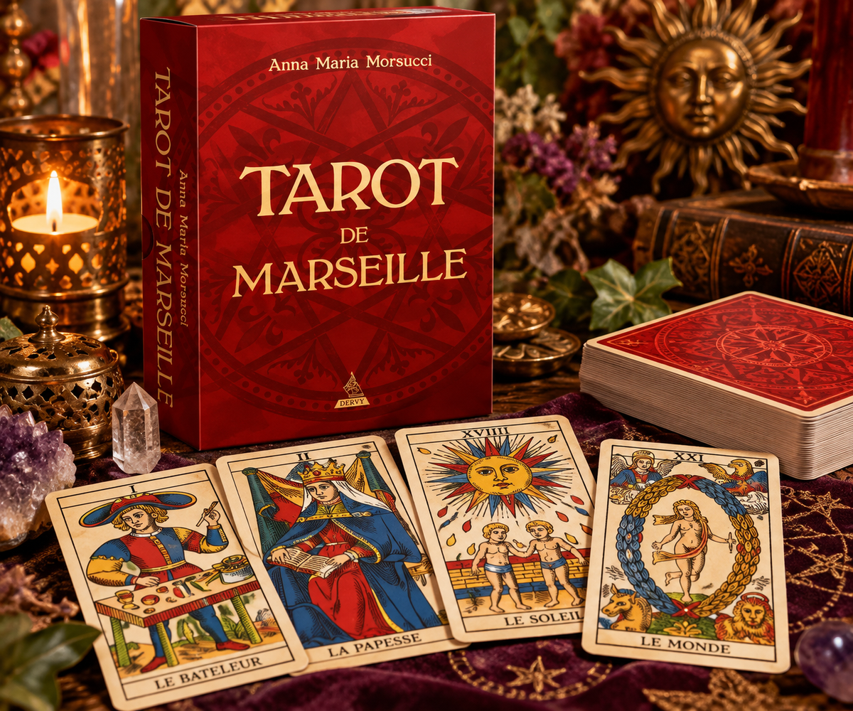 Tarot de Marseille – 78 cartes traditionnelles - Mattia Ottolini
