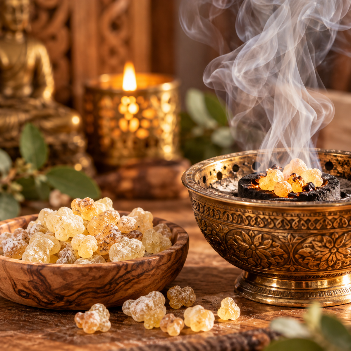 Encens de résine d'Oliban (Frankincense) – Purification et protection. env 20g