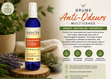 Brume Anti-Odeur multiusage Anokian
