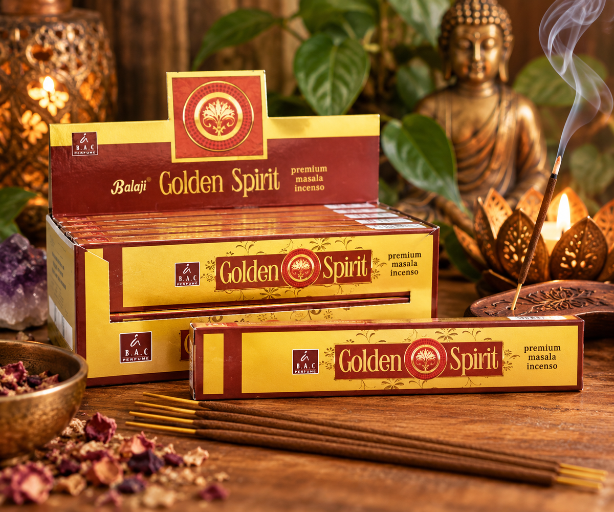Encens Balaji Golden Spirit en bâtons – 15 g, photo 2