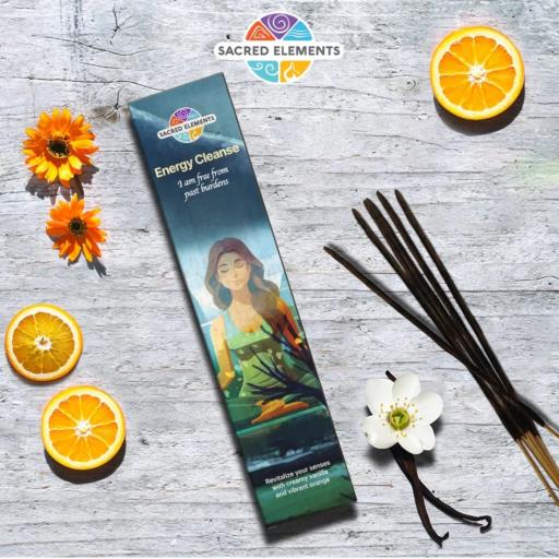 Encens bâtons Energy cleanse de Sacred elements