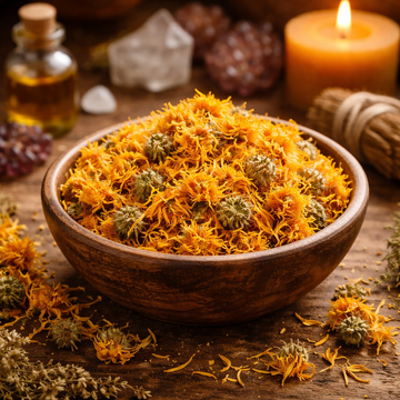 Herbes sèchées de Calendule