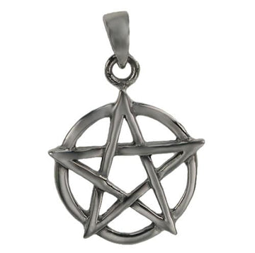 Pendentif Pentagramme en argent sterling 925 – 23 mm