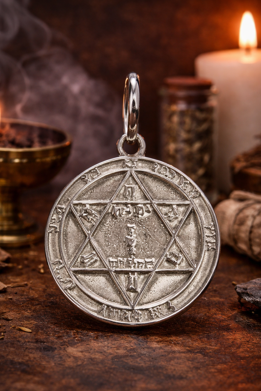 Pendentif Pentacle de Mars 2