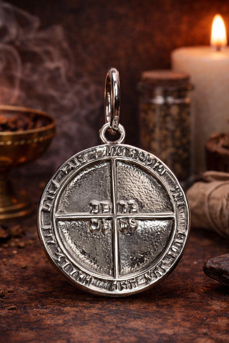 Pendentif Pentacle de Jupiter en Argent
