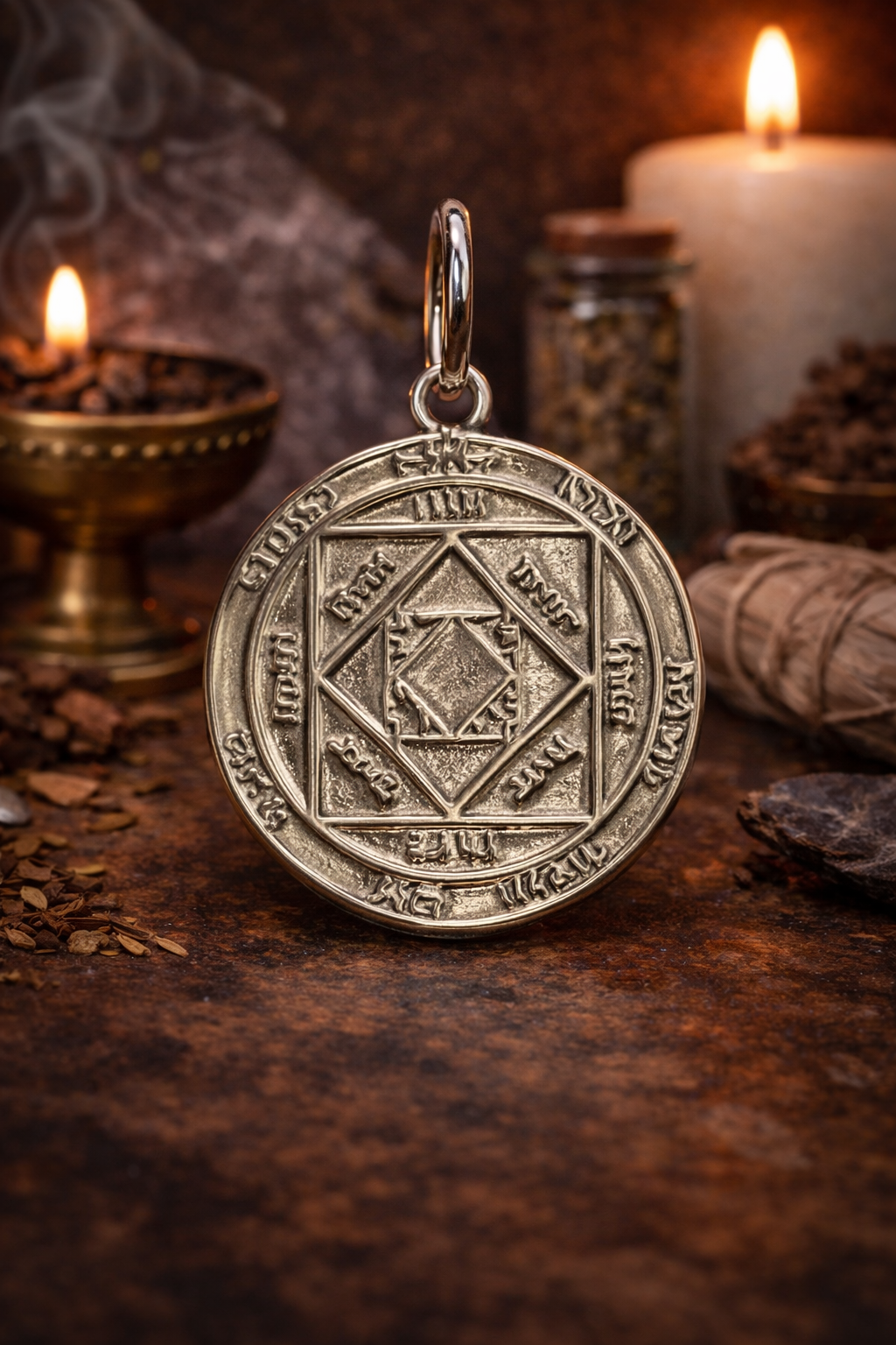Pendentif Pentacle du Soleil 2