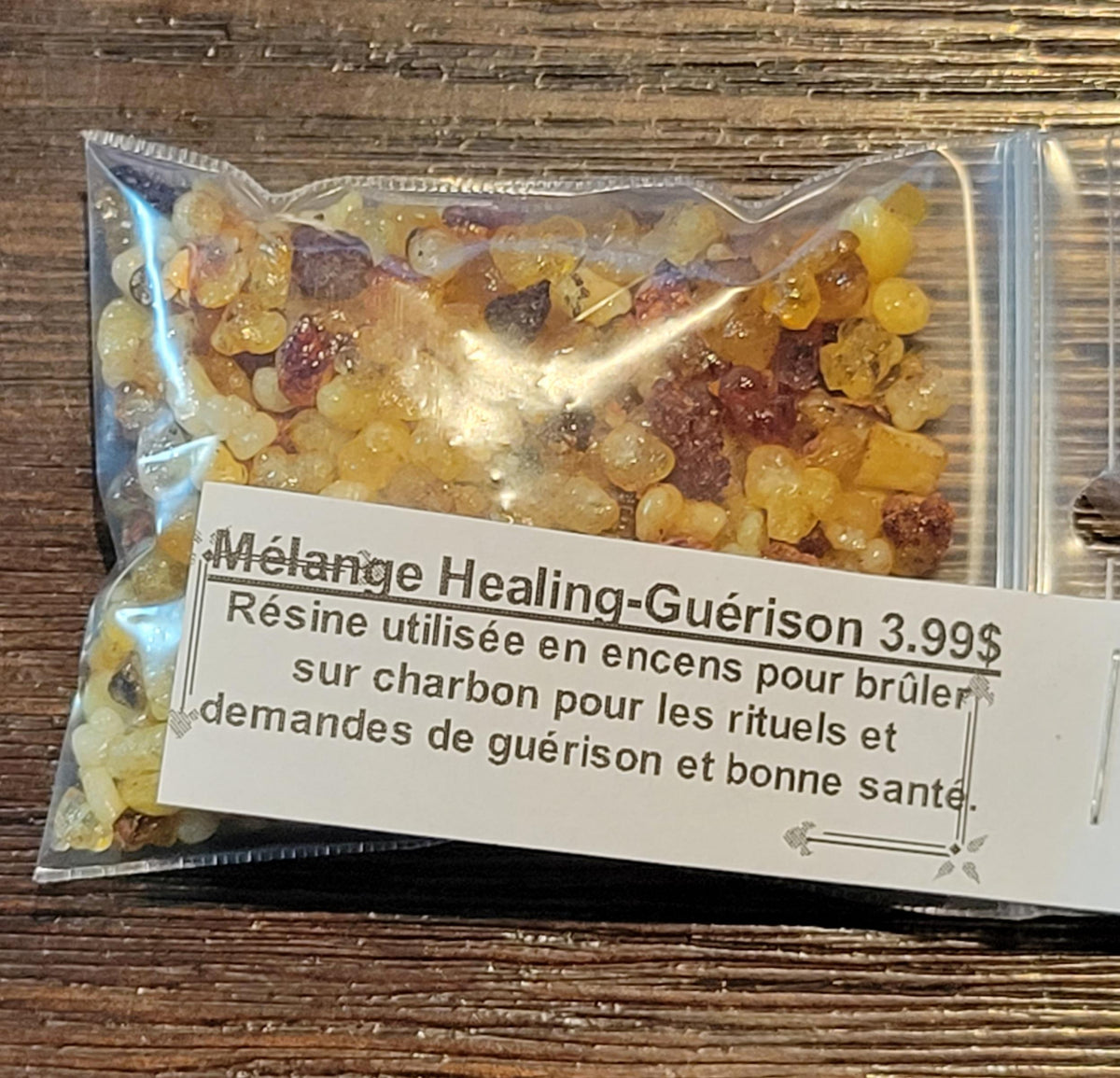 Encens résine Guérison (healing), photo 2