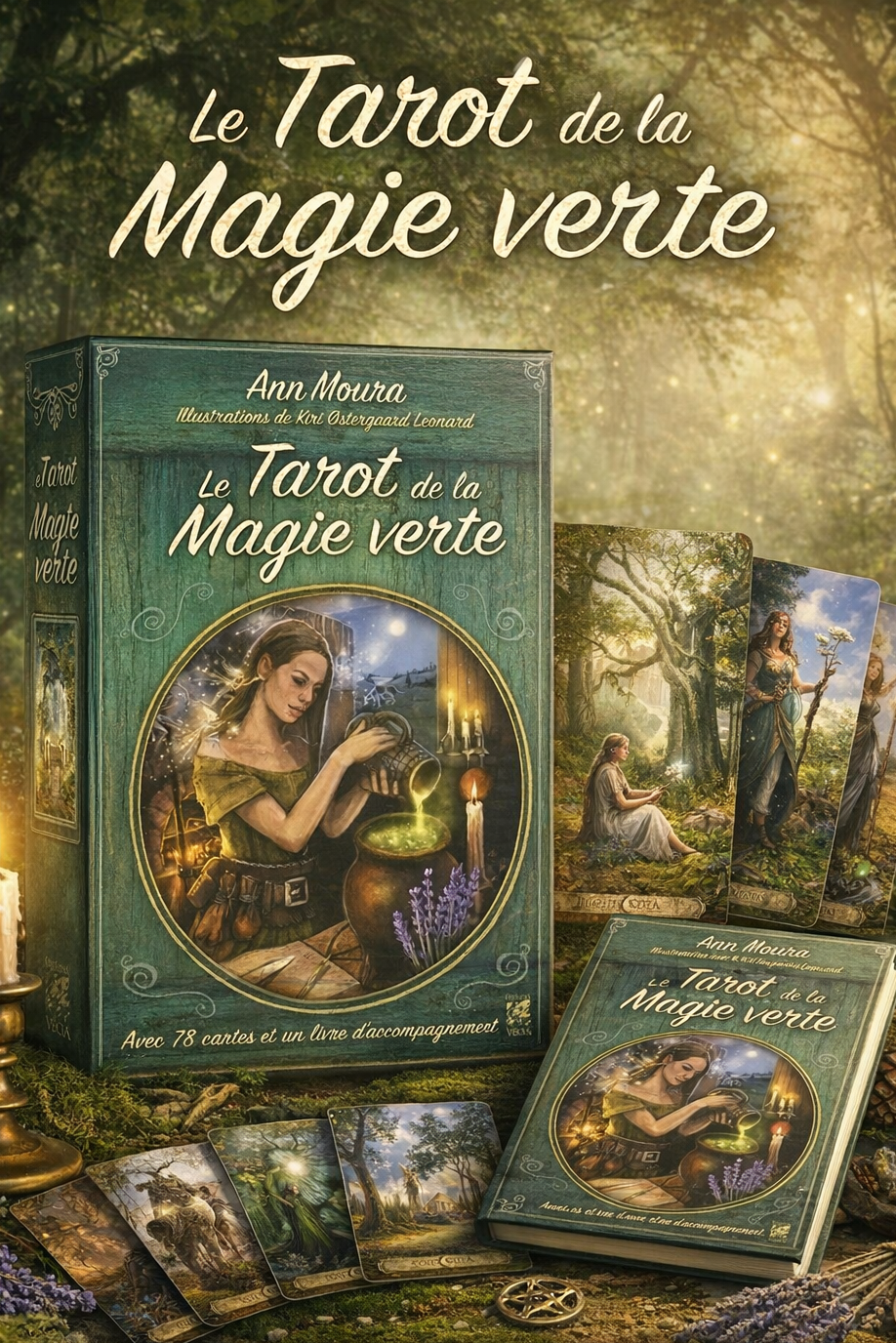 Le Tarot de la magie verte Ann Moura